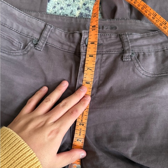 Women’s Dark Size Medium Maurices High Rise Jeggings Casual Loungewear Stretch - Picture 9 of 11